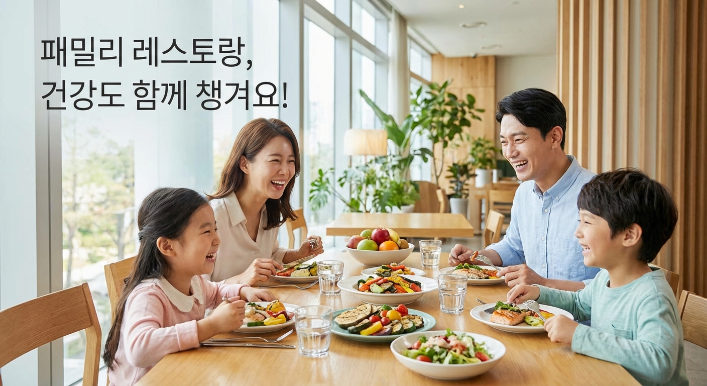 패밀리 레스토랑, 건강까지 맛있게 즐기는 꿀팁 5가지!