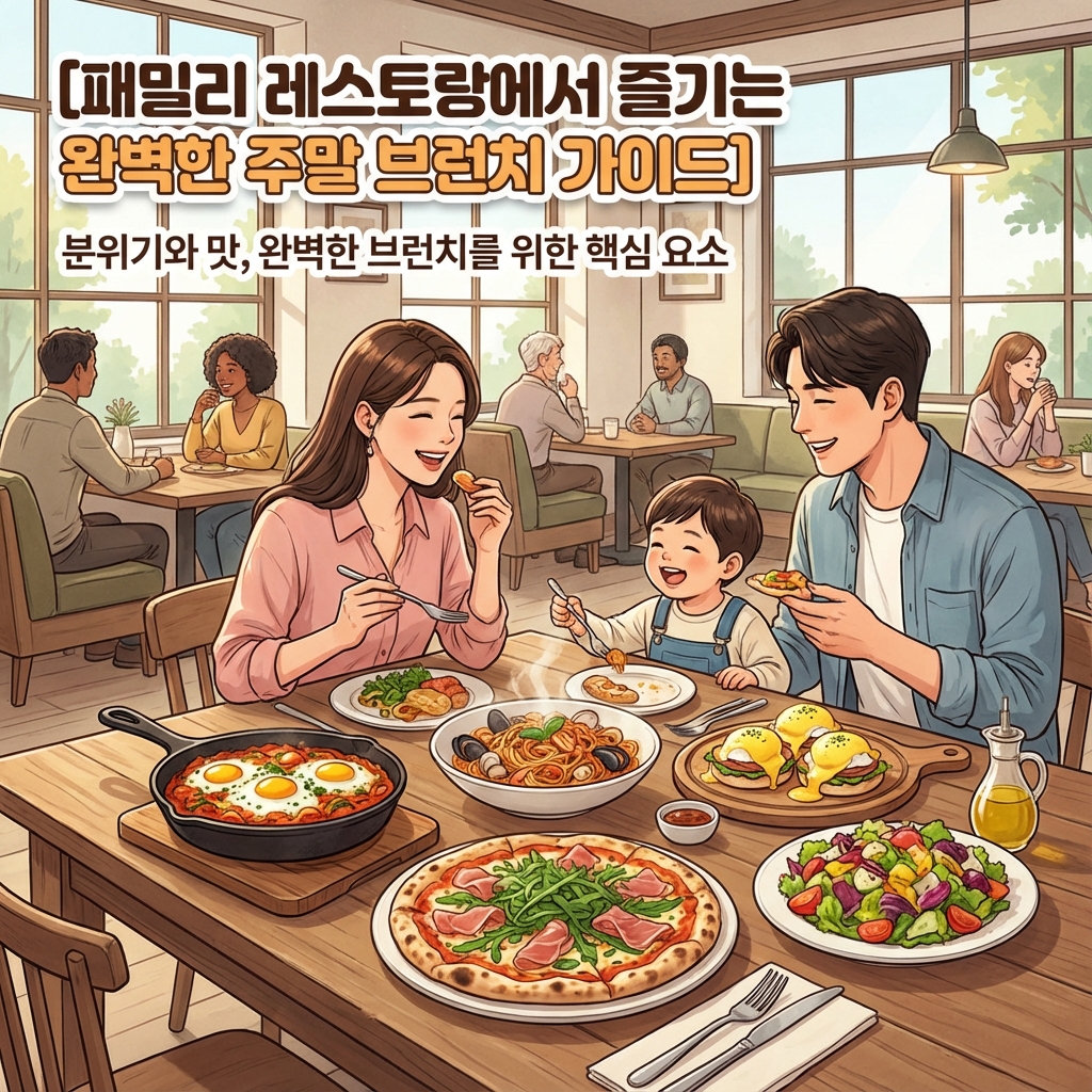 분위기와 맛, 완벽한 브런치를 위한 핵심 요소