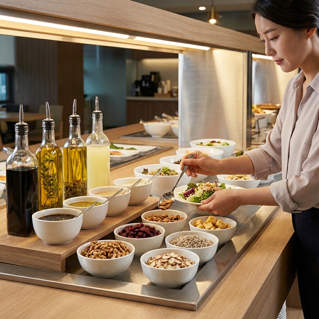 건강과 맛을 모두 잡는 나만의 드레싱 & 토핑 전략