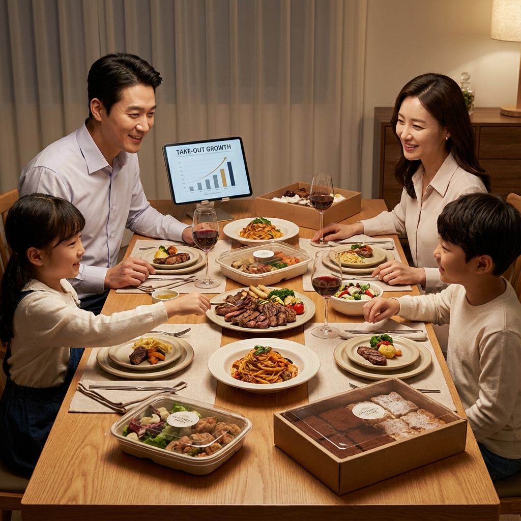 패밀리 레스토랑 포장 서비스: 집에서 즐기는 품격 있는 미식 경험!