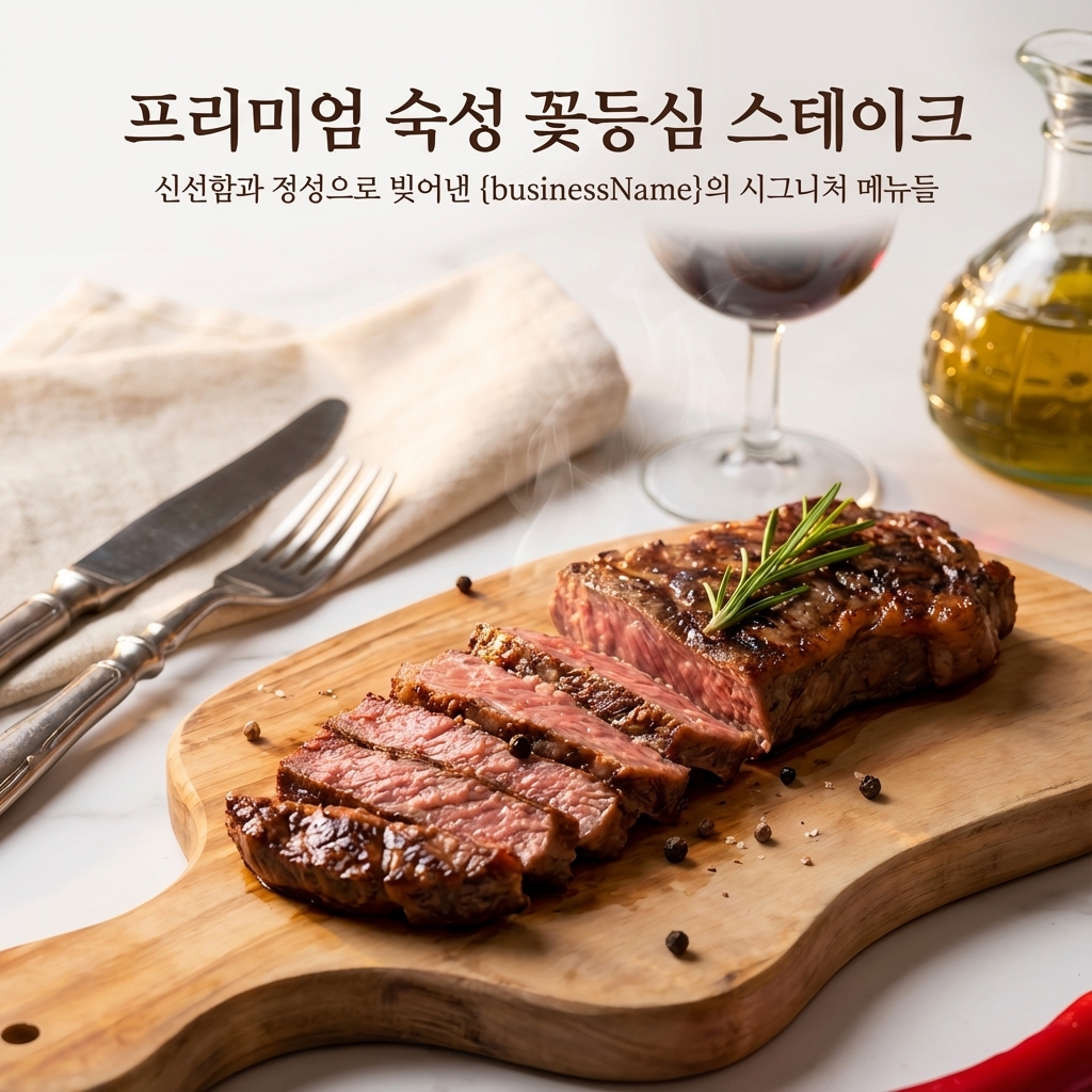 신선함과 정성으로 빚어낸 {businessName}의 시그니처 메뉴들