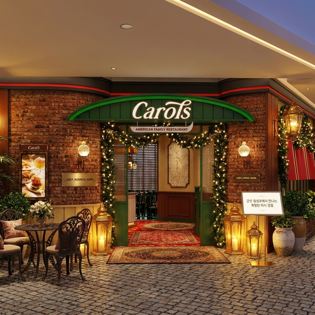 군산 칠성로에서 만나는 특별한 미식 경험