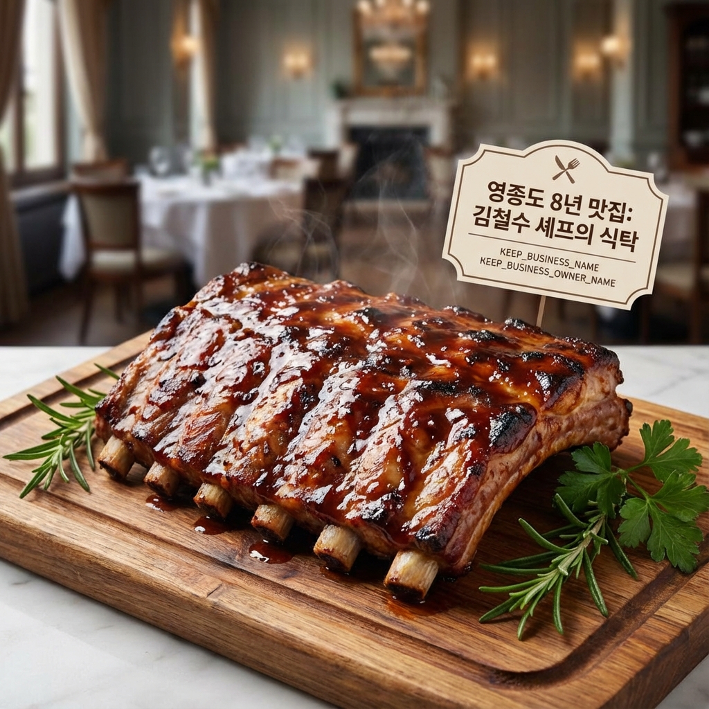 육즙 가득! 프리미엄 폭립 바베큐의 유혹