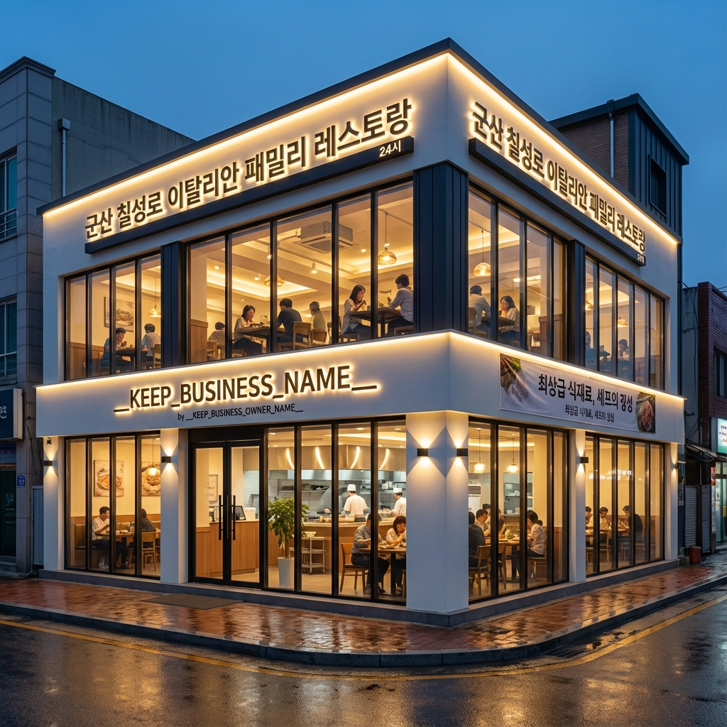 군산 칠성로의 새로운 미식 랜드마크, 품질로 말하다