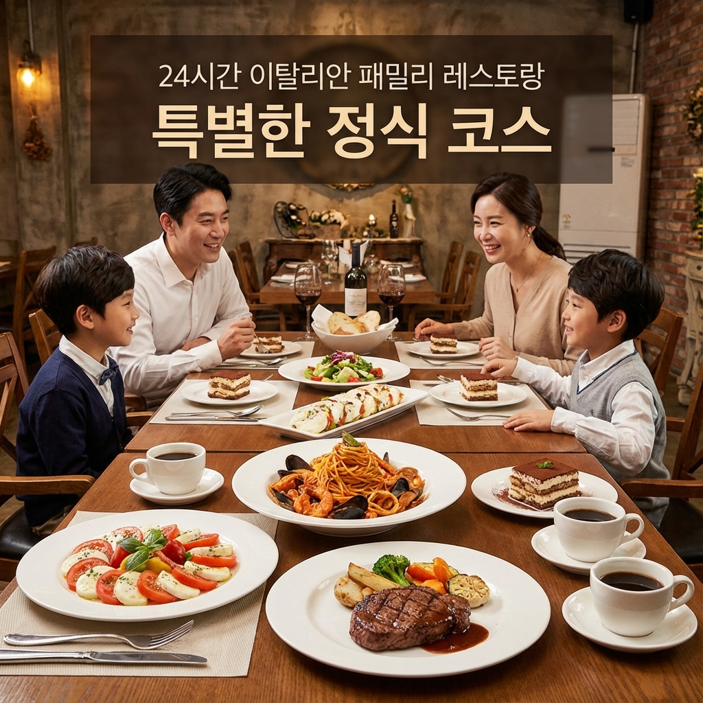 완벽한 이탈리안 다이닝을 위한 풀코스 제안