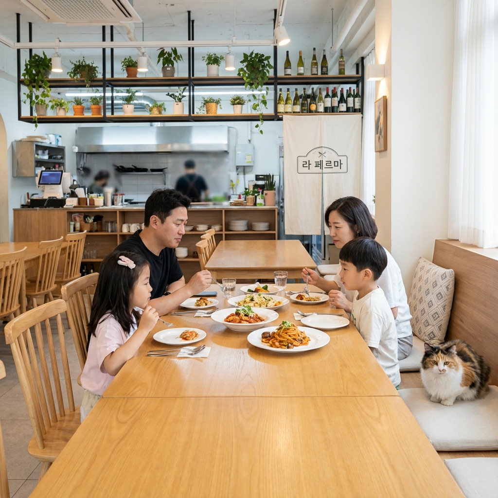 우리 아이도 안심! 건강한 이탈리안 키즈 메뉴 탐방, 군산 라 페르마