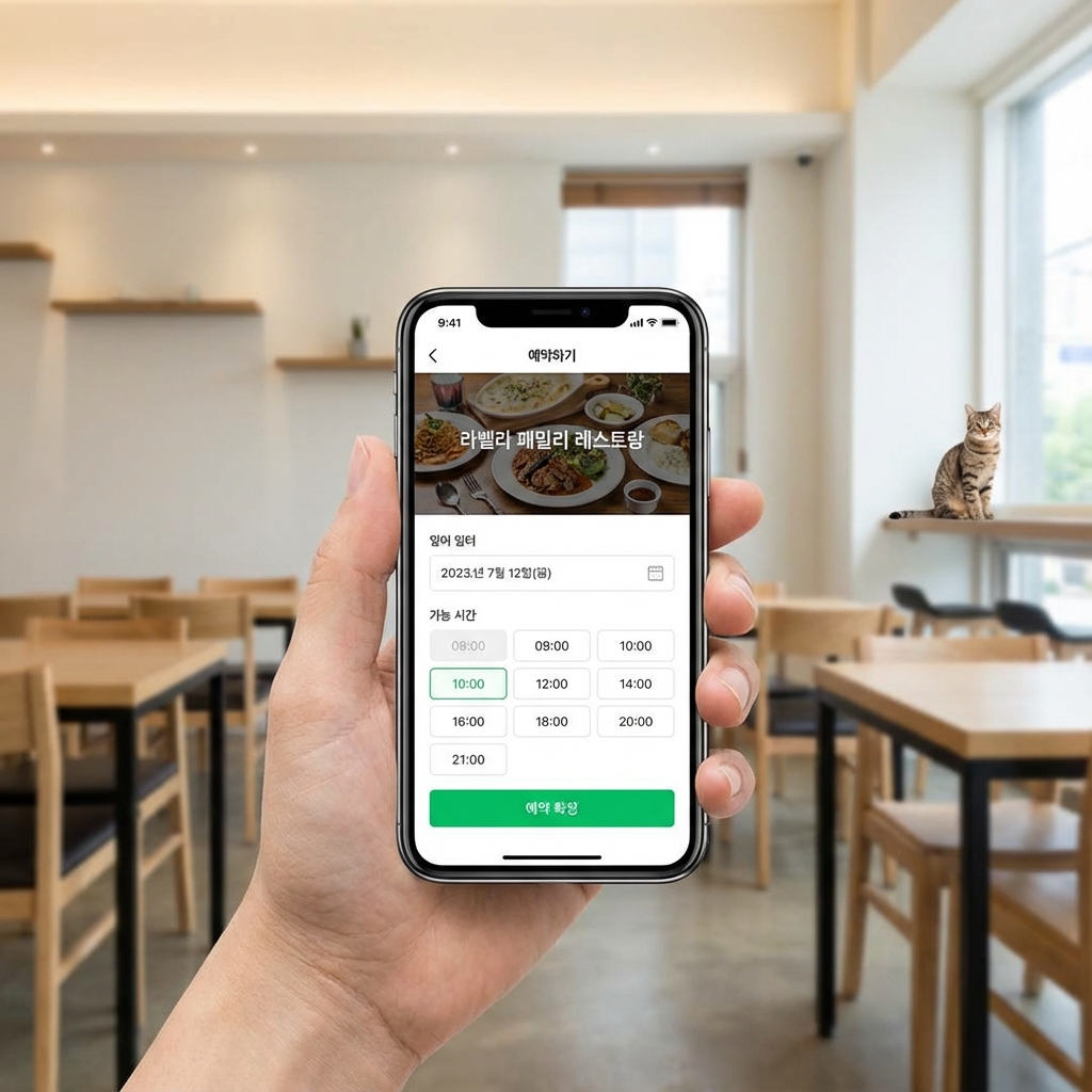 라벨라 패밀리 레스토랑의 스마트 예약 시스템 완벽 활용 가이드