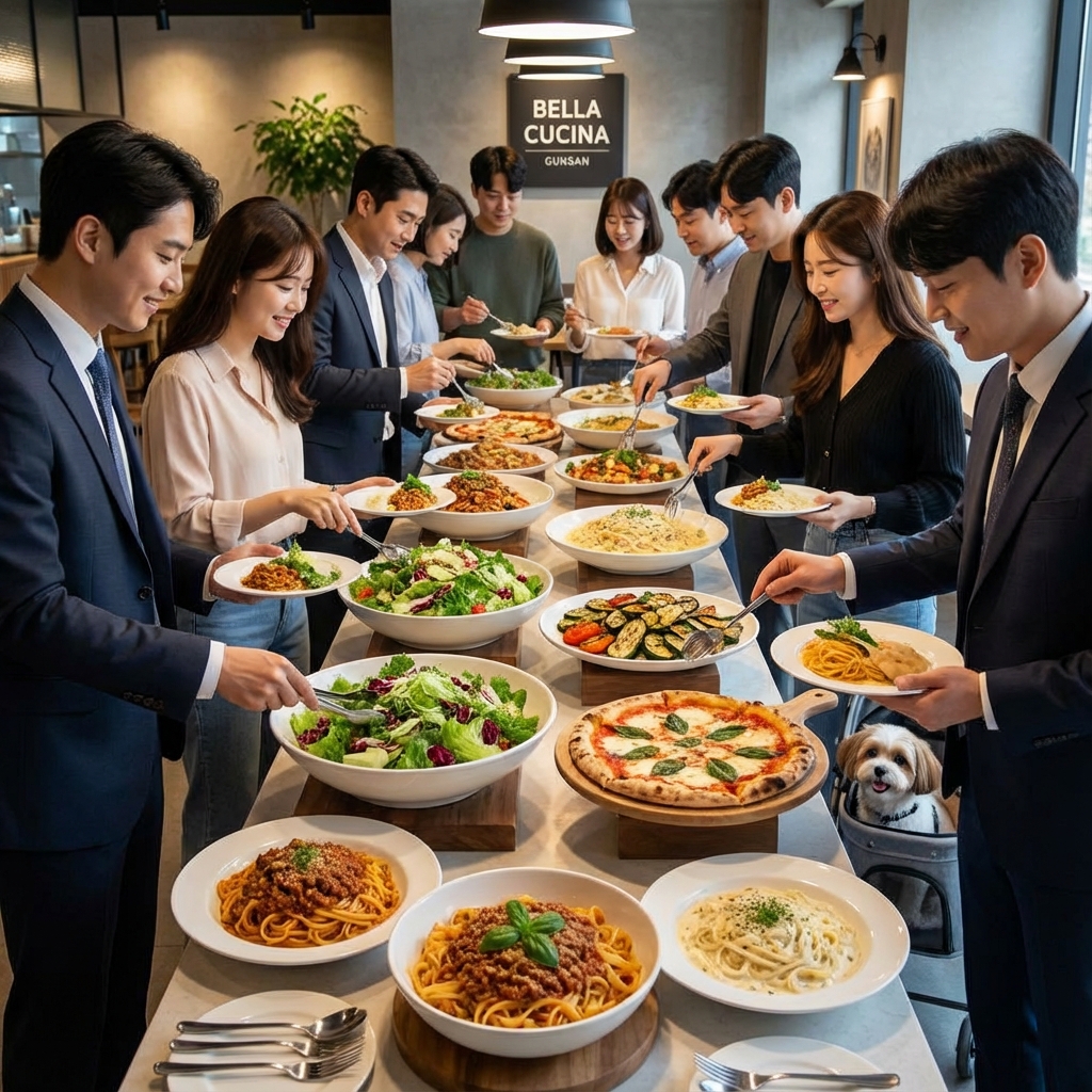 신선함과 풍성함이 가득한 이탈리안 미식의 향연