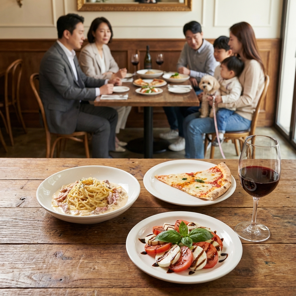 기념일도 평범한 날도 특별하게! 레시피노와 함께하는 이탈리안 패밀리 레스토랑 외식 팁