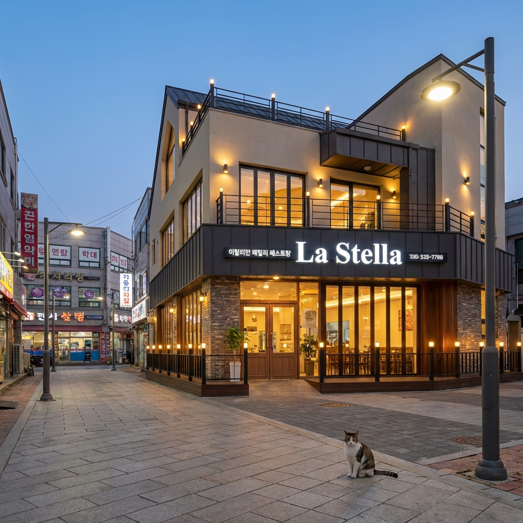 군산 칠성로의 이탈리안 미식 랜드마크, 라 스텔라