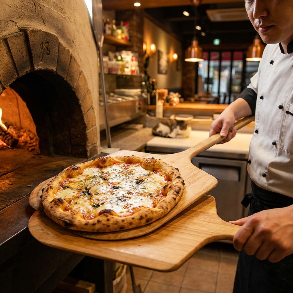 고소함의 극치, 화덕 피자와 풍미 가득한 요리들