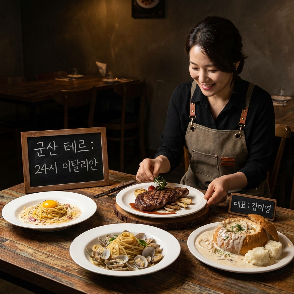테르가 선사하는 이탈리아 본연의 맛