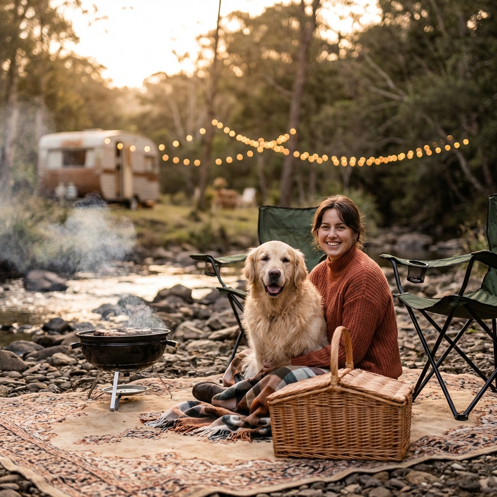 2. 계곡 물소리와 함께하는 휴식, 가평 '올덴카라반'