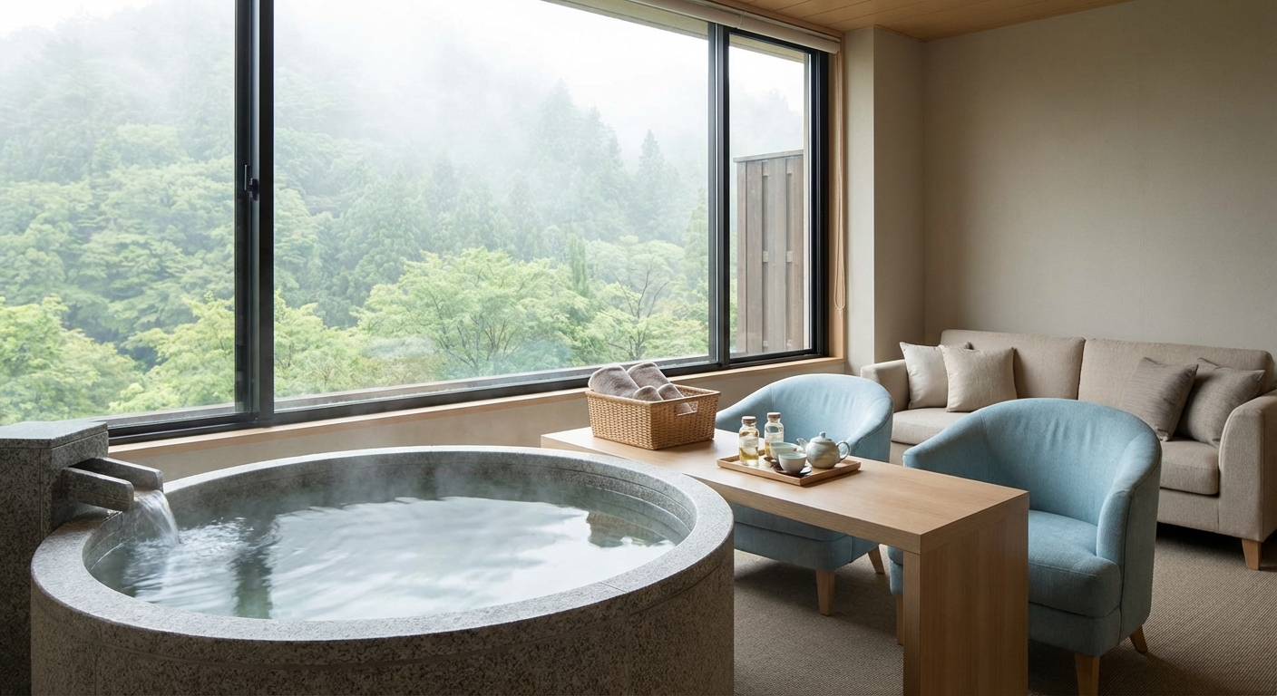 3. 프라이빗한 물놀이 피크닉, 울산 등억온천 가족탕