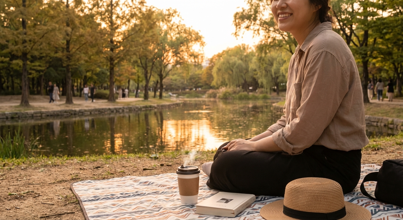 2. 도심 속 숲캉스, 서울숲 공원 (예산: 커피 5,000원)