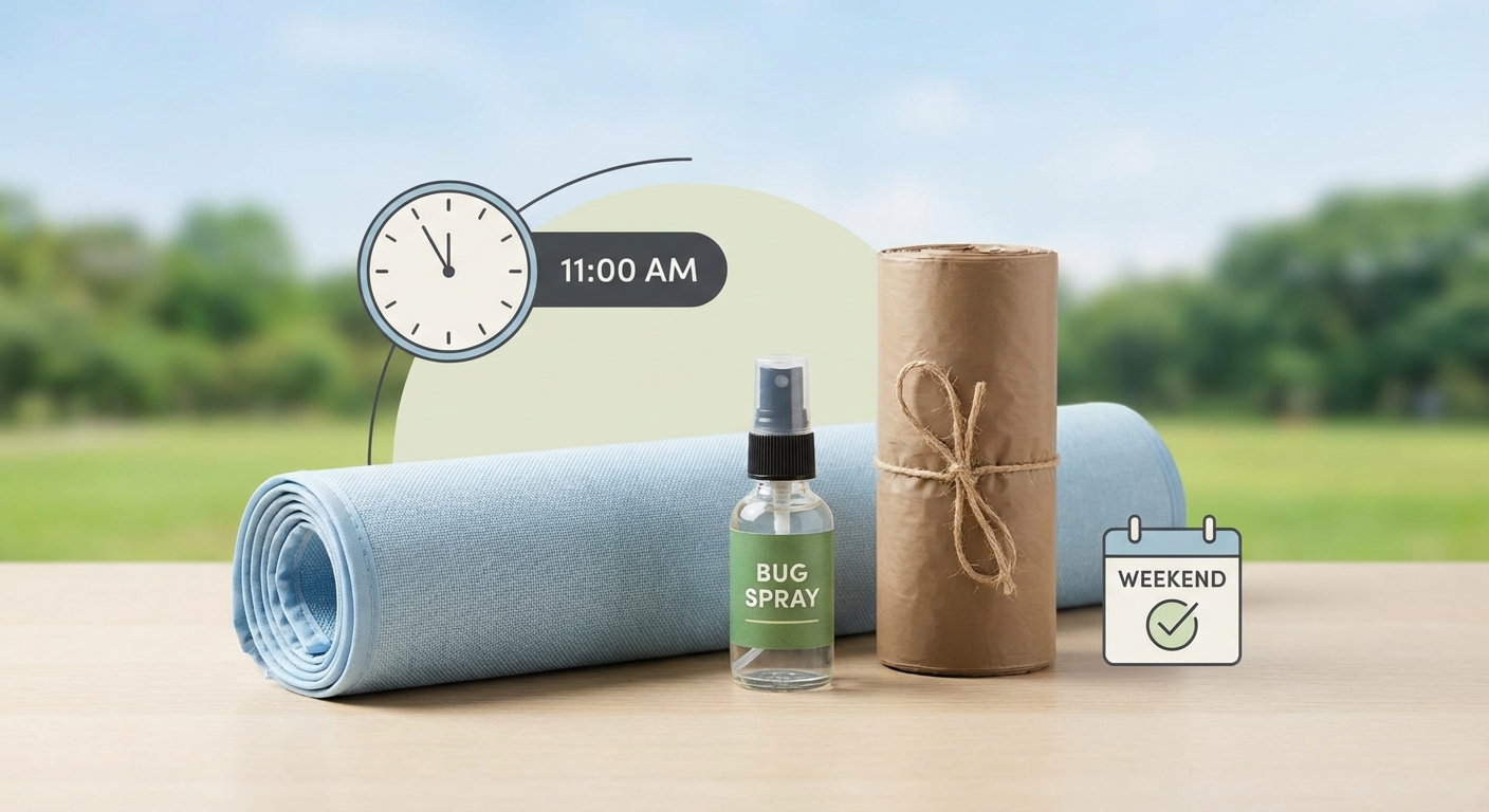 4. 성공적인 피크닉을 위한 J의 실전 팁