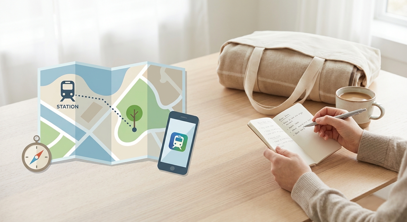 대중교통 접근성이 좋은 피크닉 장소 고르는 법