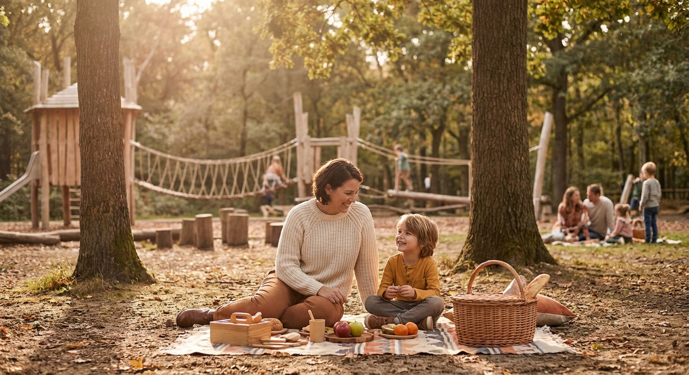 서울 상암: 모험심을 길러주는 숲속 놀이터, 월드컵공원 유아숲체험원