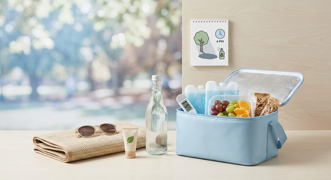 현명한 장소 선정과 안전한 먹거리 관리