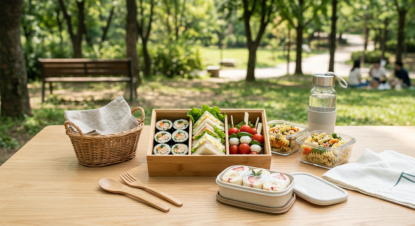 달콤한 디저트 롤과 완벽한 피크닉 장소 선정 팁