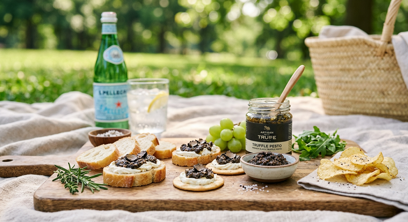 마트 스낵의 품격 상승: 진짜 트러플을 더한 핑거푸드