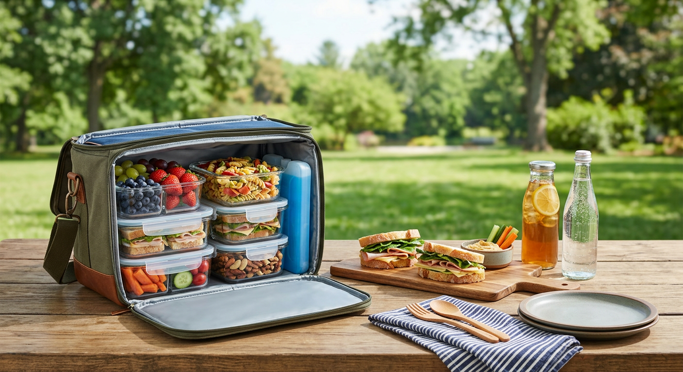 전문가 J의 피크닉 포장 및 마무리 팁