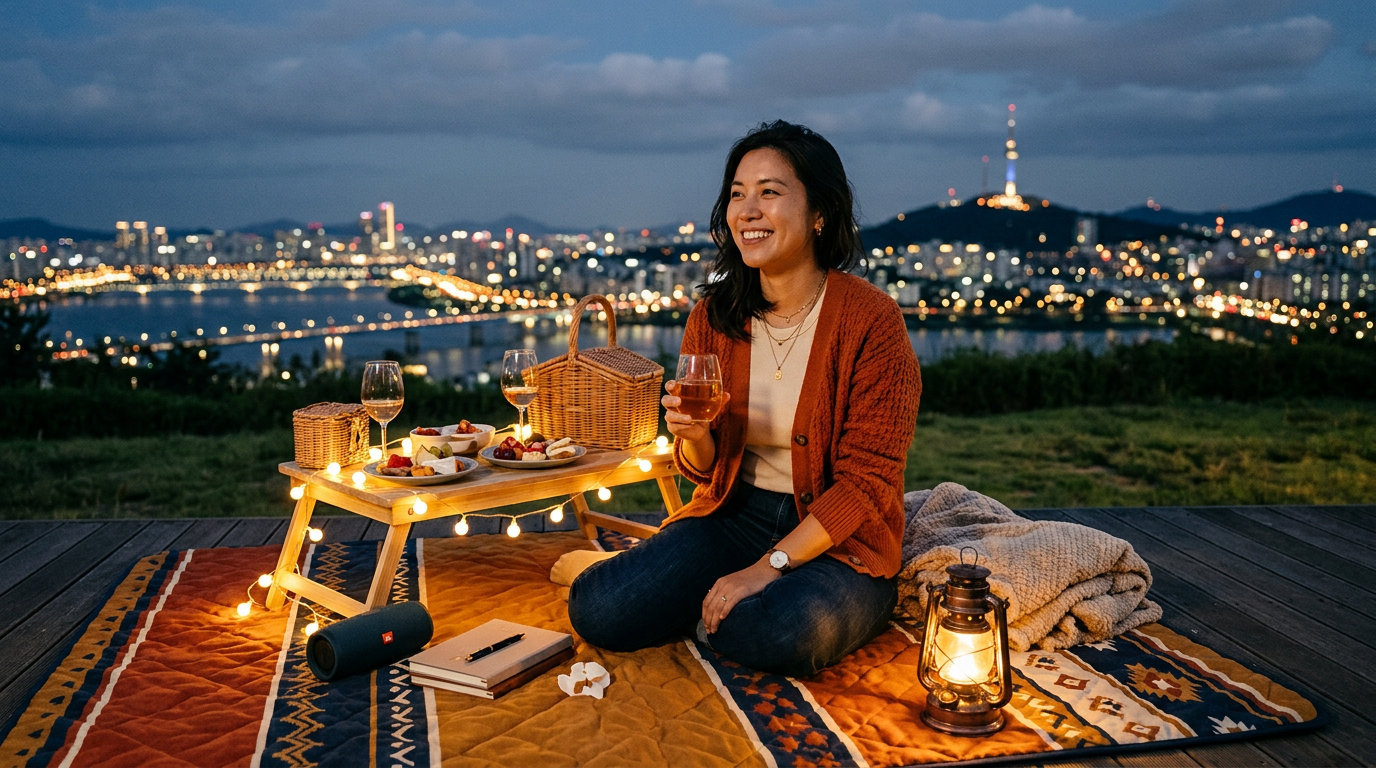 J가 추천하는 밤 피크닉 필수템