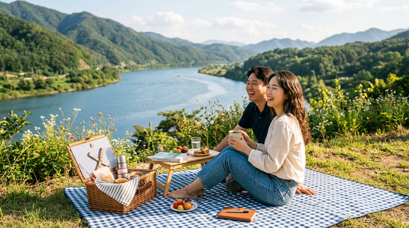 물멍하며 힐링! 경치 좋은 피크닉 명소 TOP 5: 강뷰/호수뷰 편 (J의 추천)