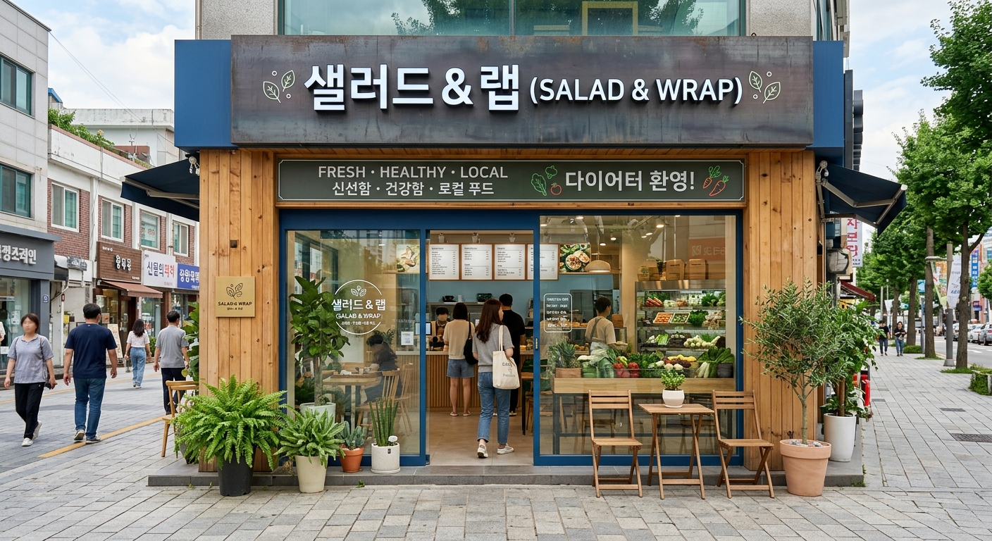 전북 샐러드 & 랩 맛집 투어: 신선함을 담은 한 끼
