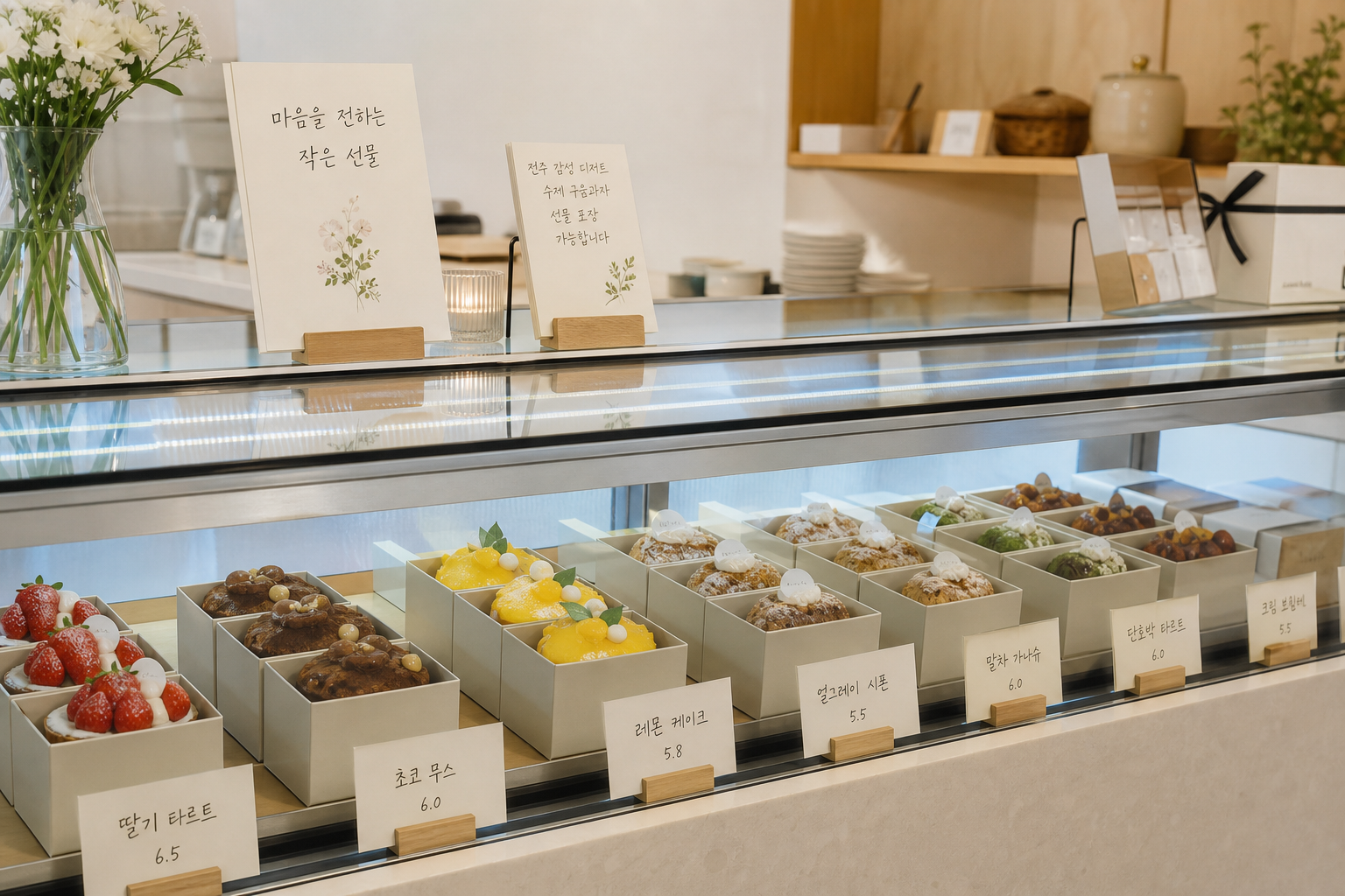 전북 지역 포장 예쁜 피크닉 디저트 맛집 명소