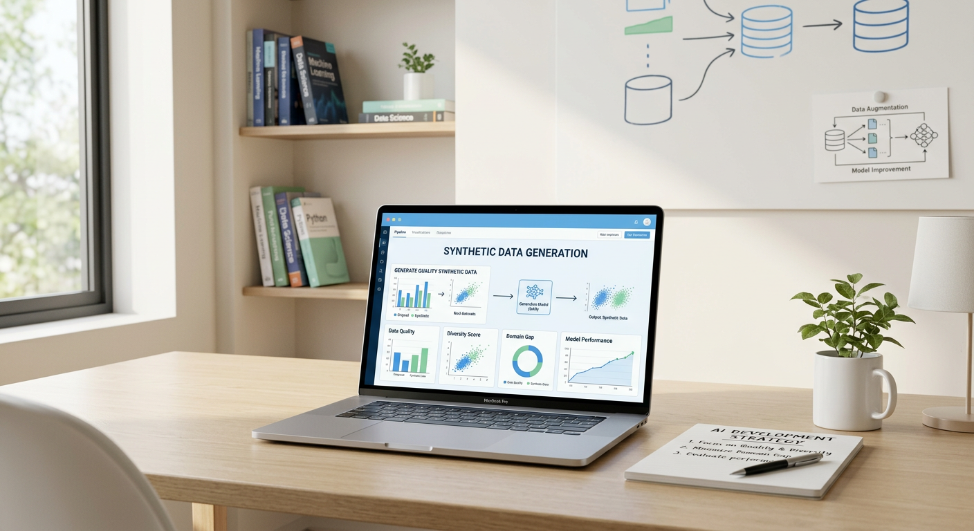 합성 데이터 생성 시 주의사항 및 활용 전략