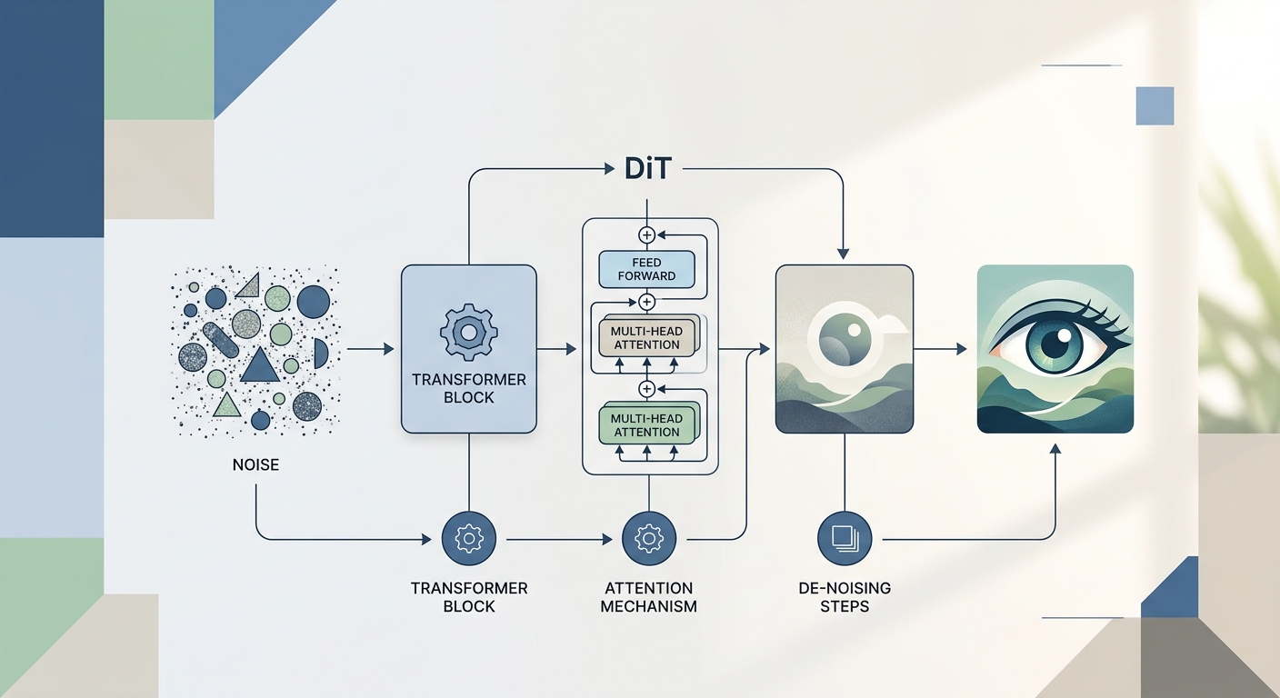 고품질 생성 AI를 위한 Diffusion Transformer (DiT)